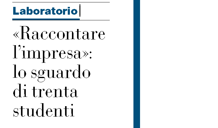 «Raccontare l'impresa»