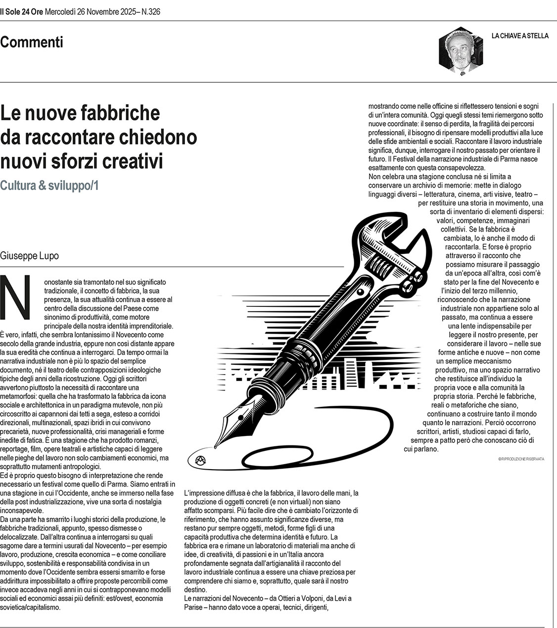 sole 24 ore giuseppe lupo